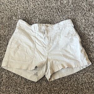 Women’s Casual High-Waist White Shorts